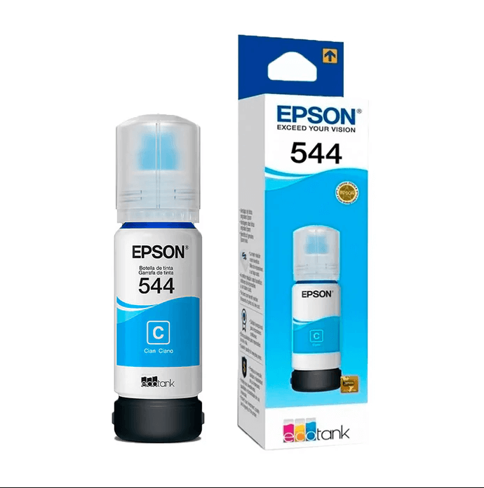 Botella de Tinta Epson 544 Cian 65ml
